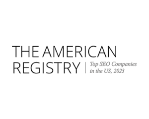 Levo is recognized as a top SEO company in the US in 2023 by the American Registry.