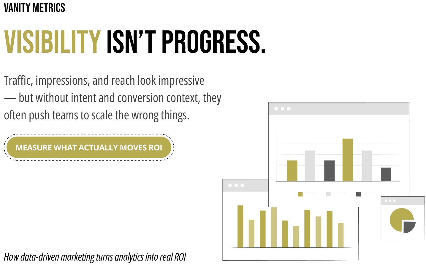 Focusing on Vanity Metrics