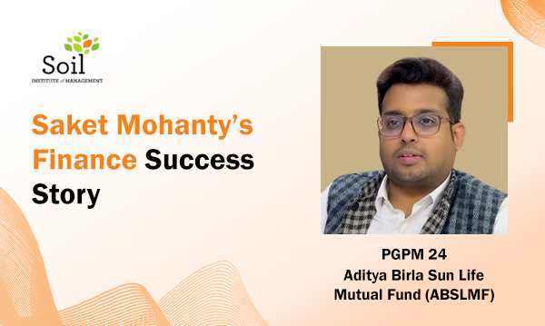 Can you build a thriving career in Finance like Saket Mohanty?