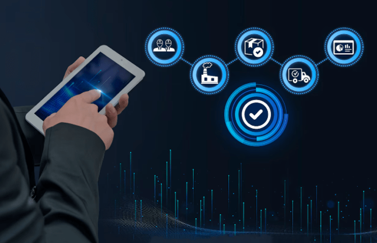 Soft-computing for vehicular comms in circular supply