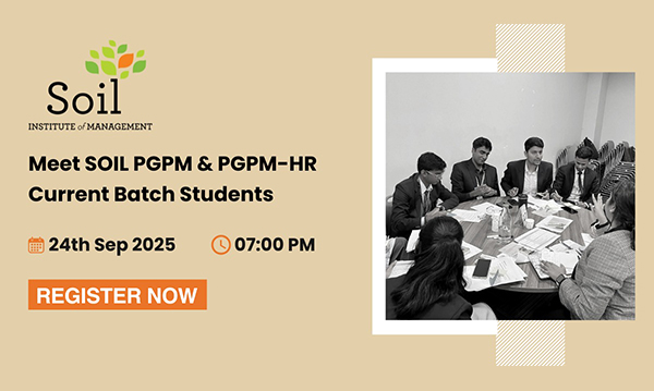 Meet SOIL PGPM & PGPM-HR Current Batch Students